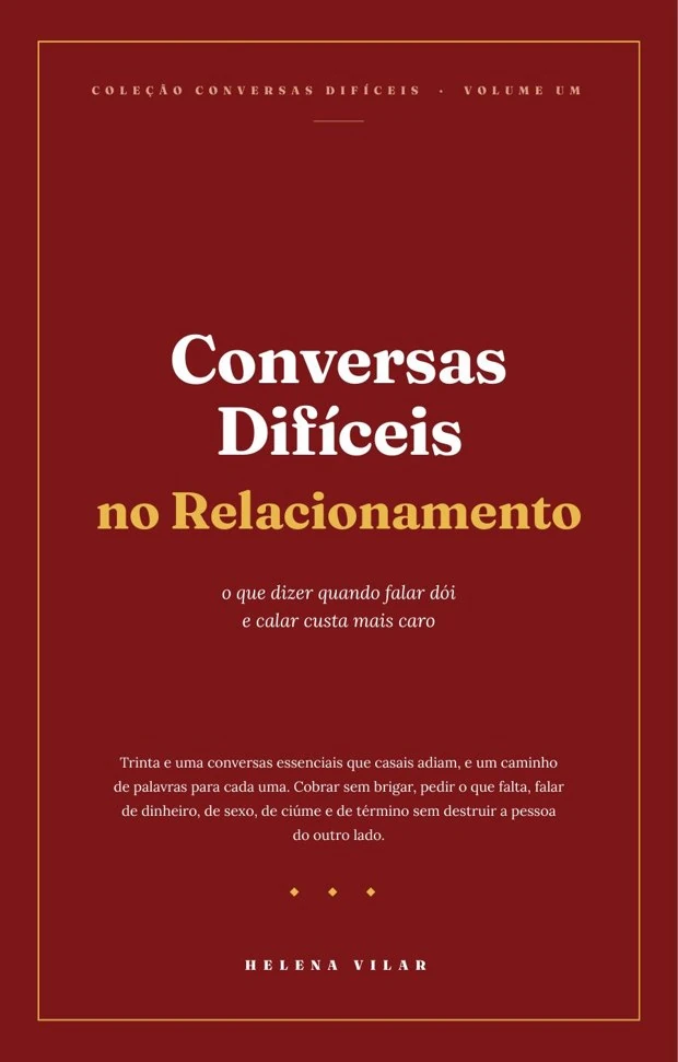 Capa de Conversas Difíceis no Relacionamento